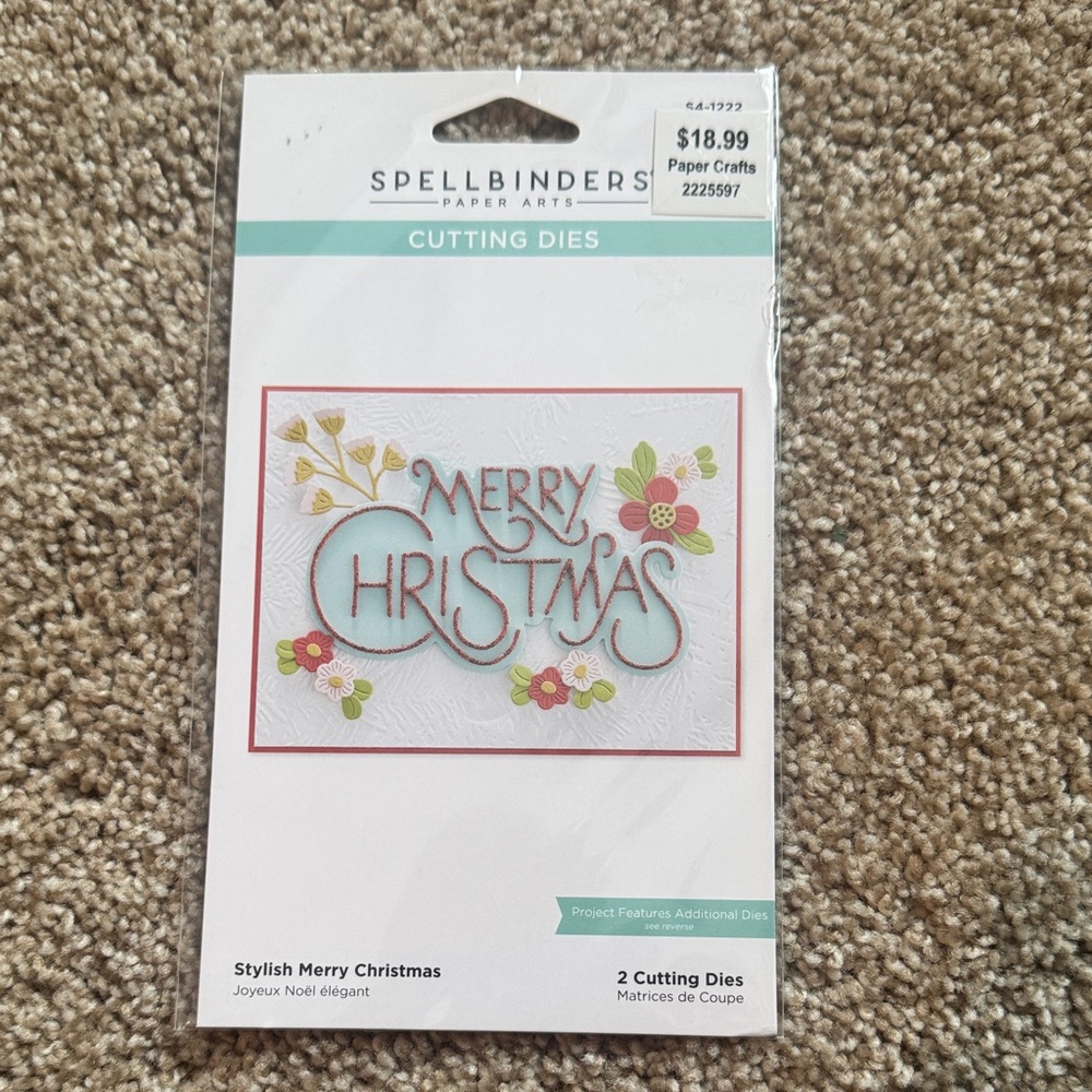 Spellbinders Merry Christmas Cutting Dies